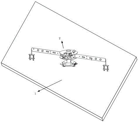 Active Vibration Suppression Ground Test System for Flexible Spacecraft