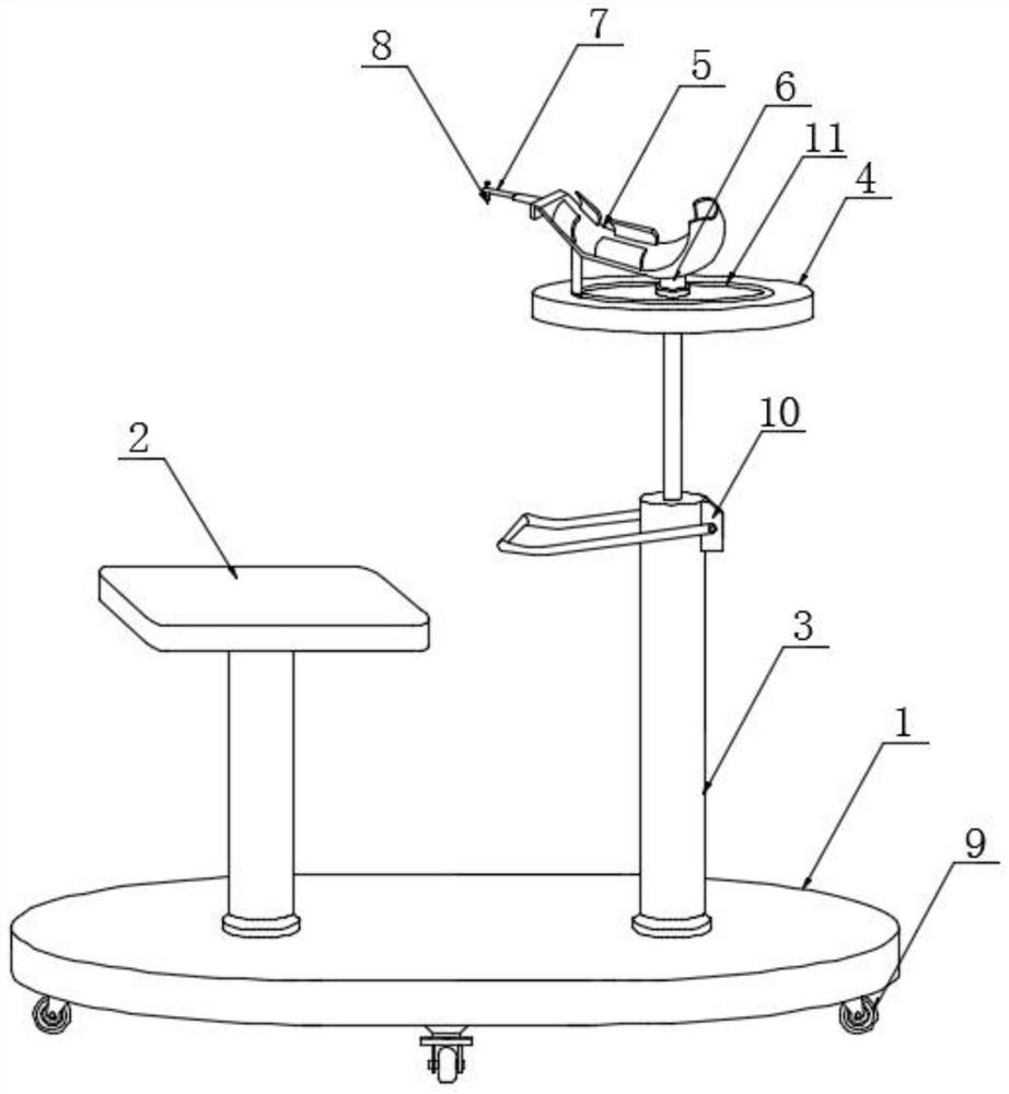A clinical acupuncture and moxibustion treatment device for rehabilitation department