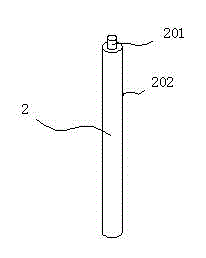Abdominal operation incision retracting device