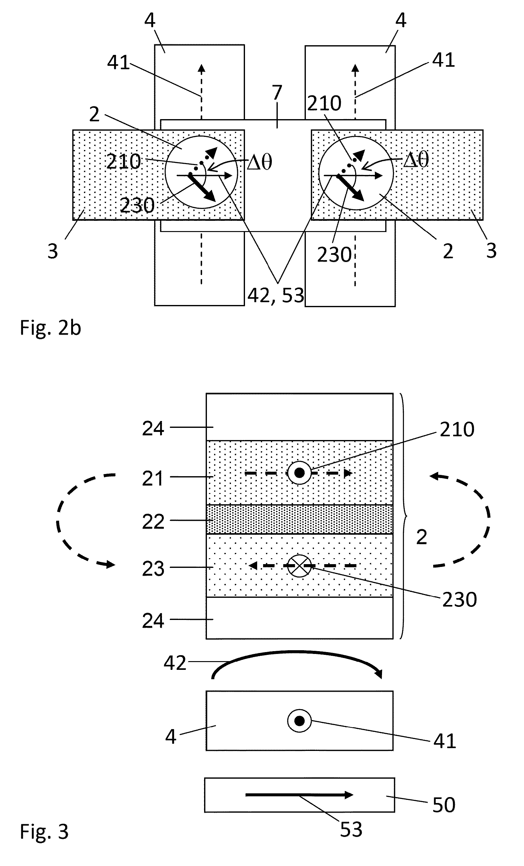 Magnetic logic unit (MLU) cell and amplifier having a linear magnetic signal
