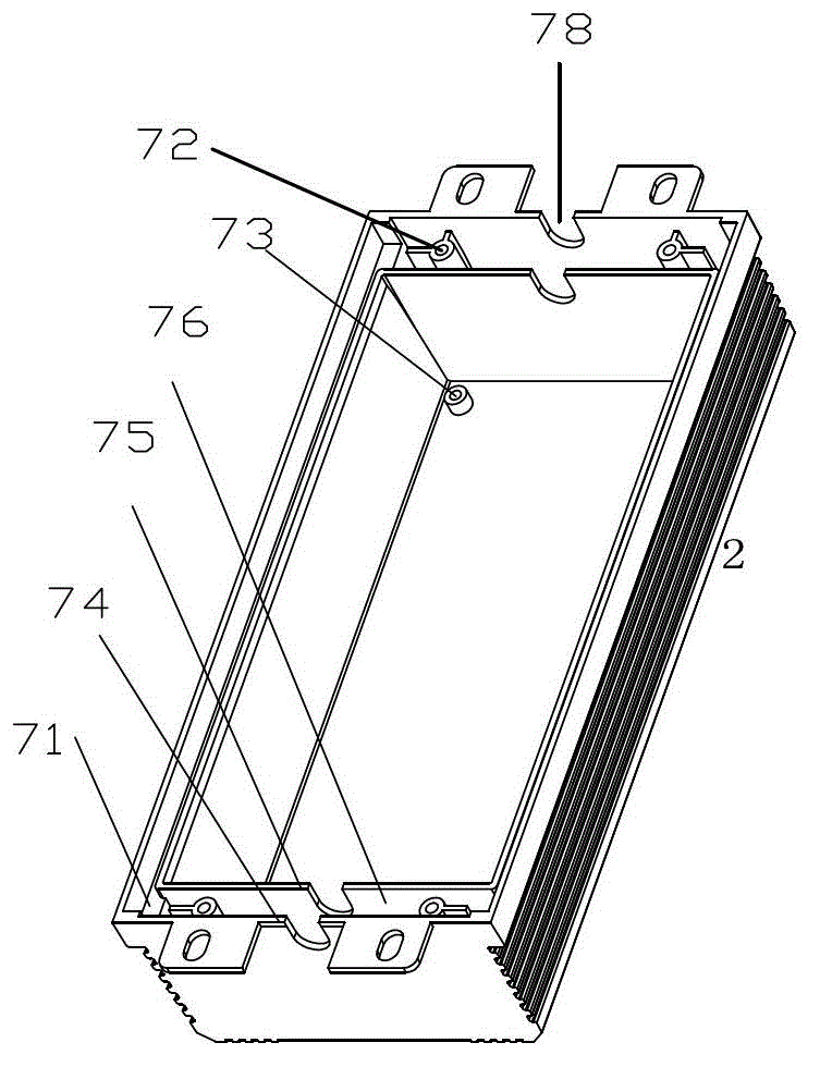 LED sealing power supply and sealing method thereof
