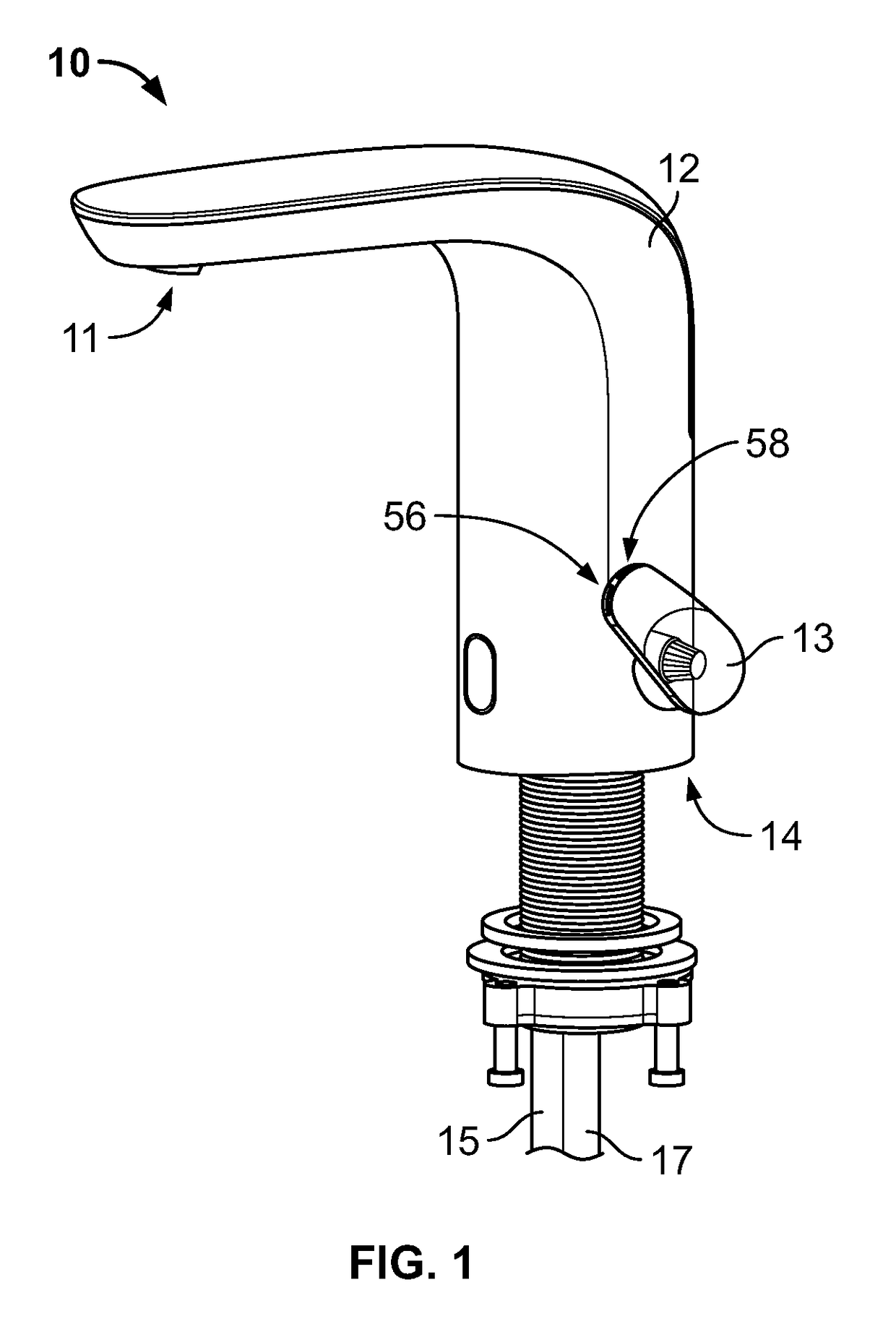 Faucet Assembly With Integrated Anti-Scald Device