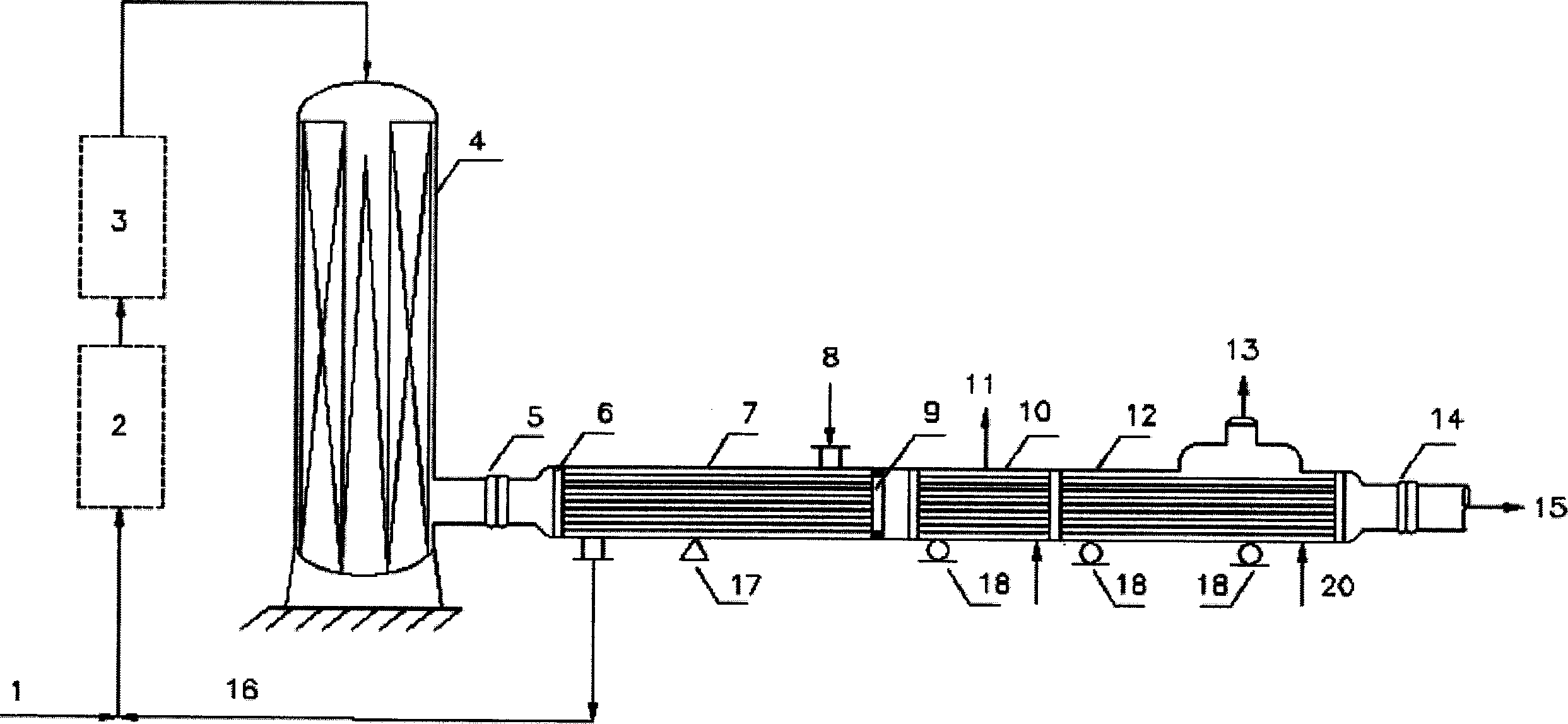 reaction-device-for-ethylbenzene-dehydrogenation-for-making-styrene