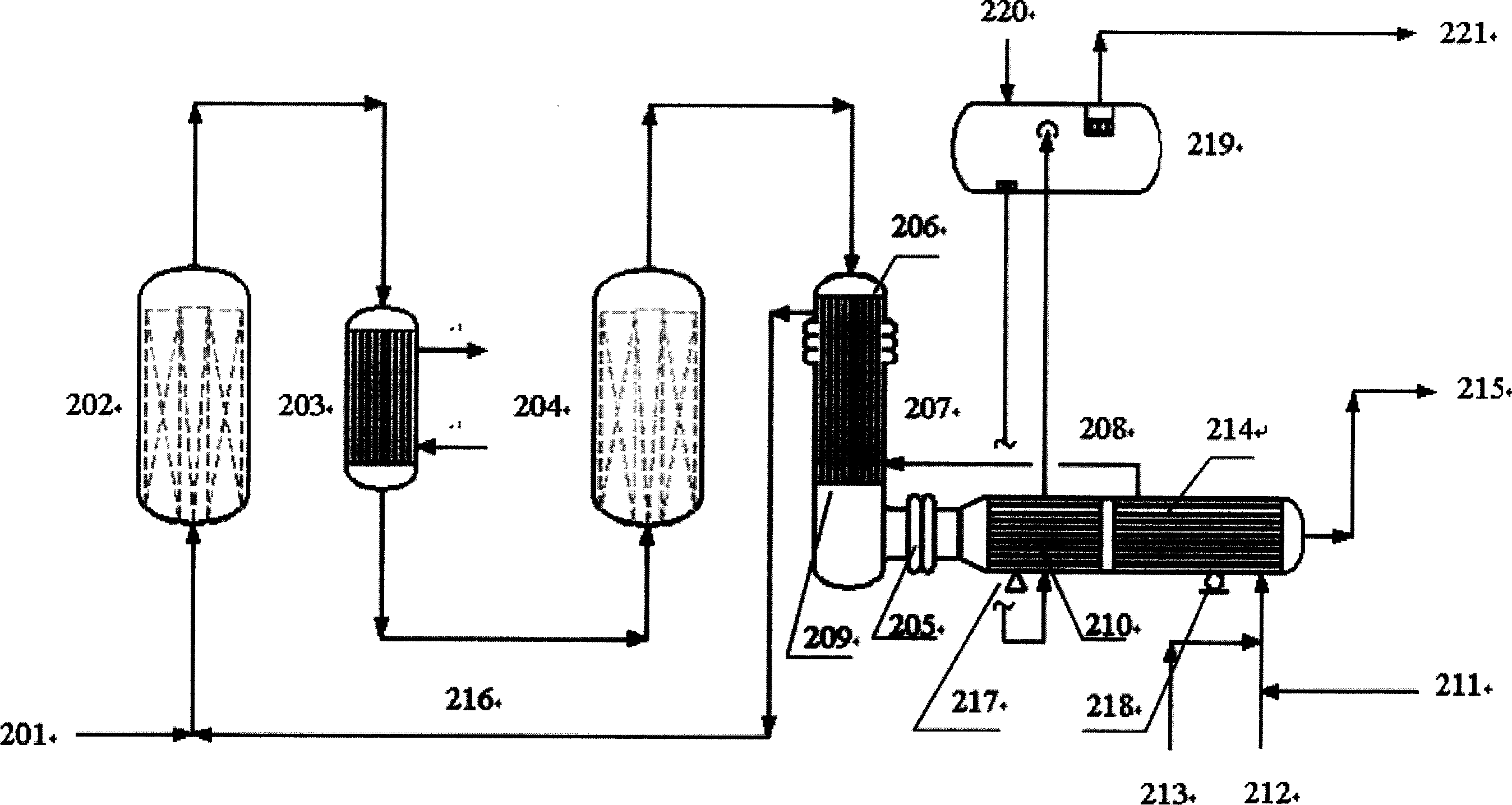 reaction-device-for-ethylbenzene-dehydrogenation-for-making-styrene