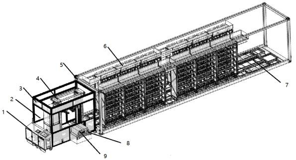 an assembled structure