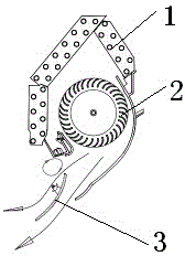 Air conditioner and air guide plate thereof