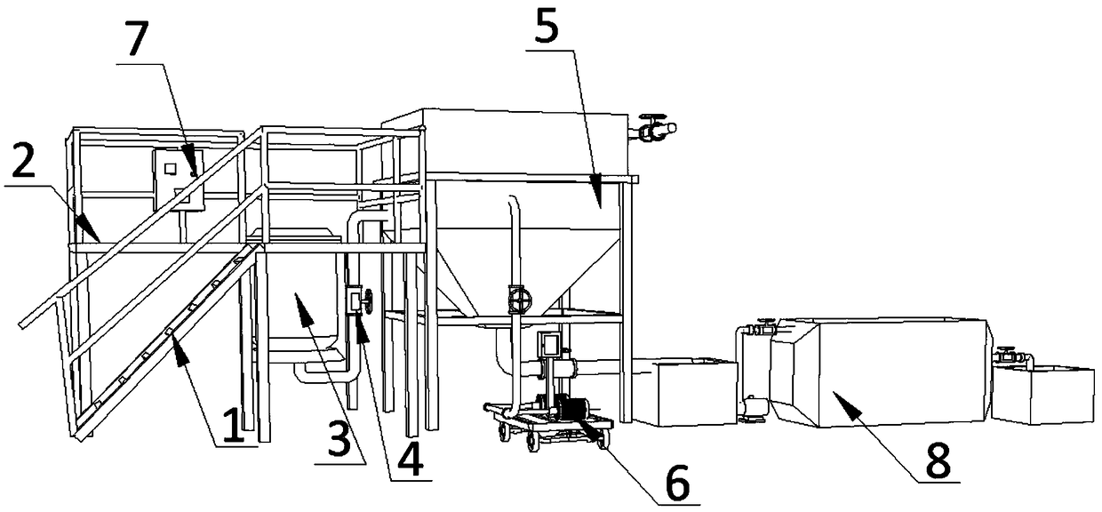 Device for repairing soil heavy mental pollution