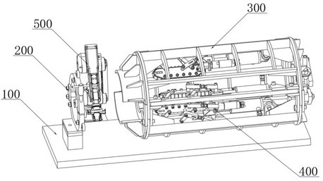 Wind power generation system pipeline welding machine