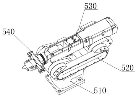 Wind power generation system pipeline welding machine