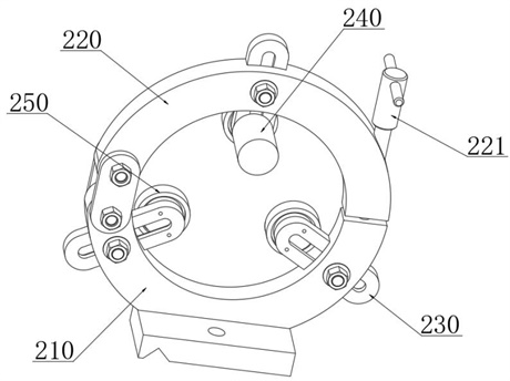 Wind power generation system pipeline welding machine