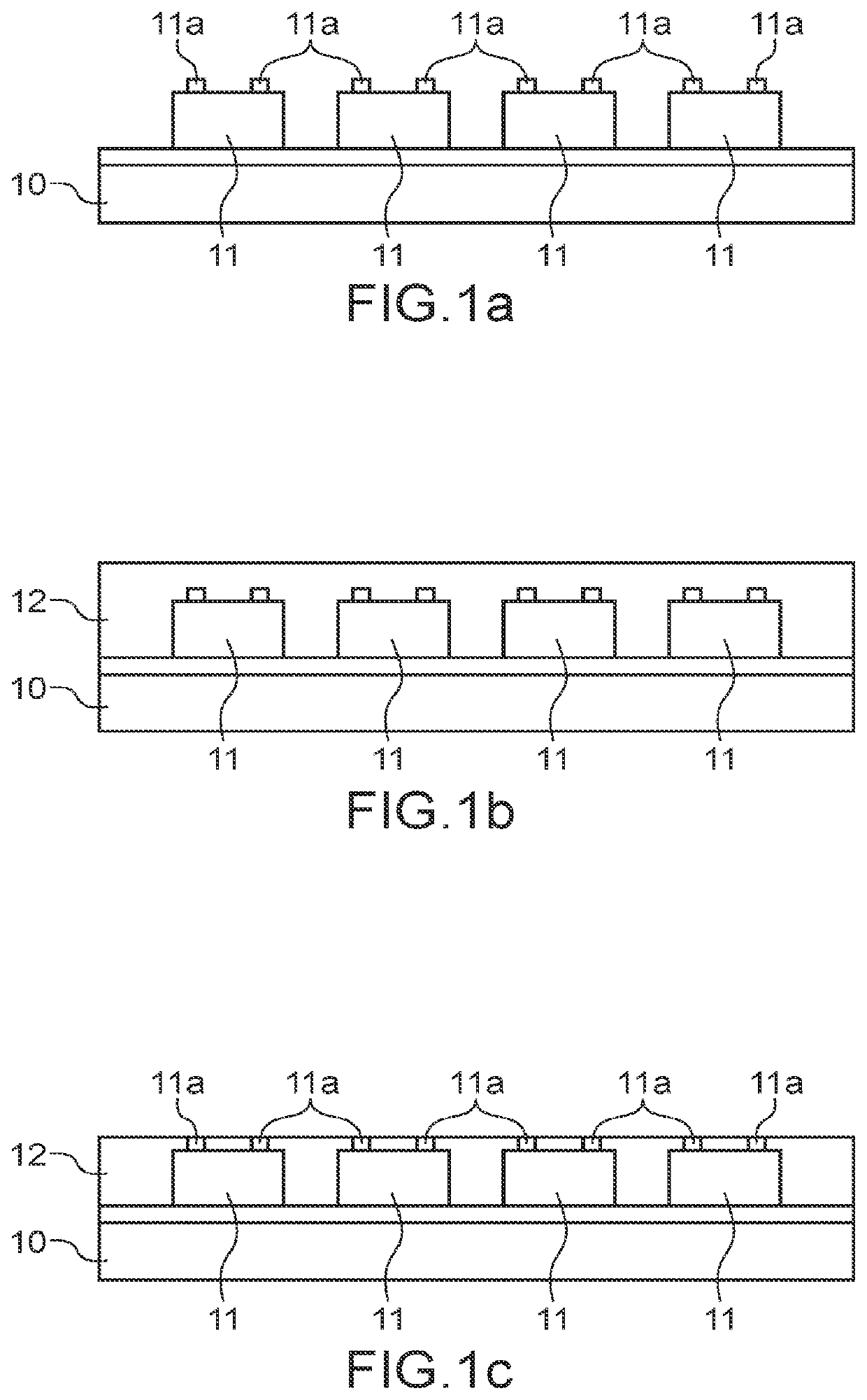 Method for coating chips