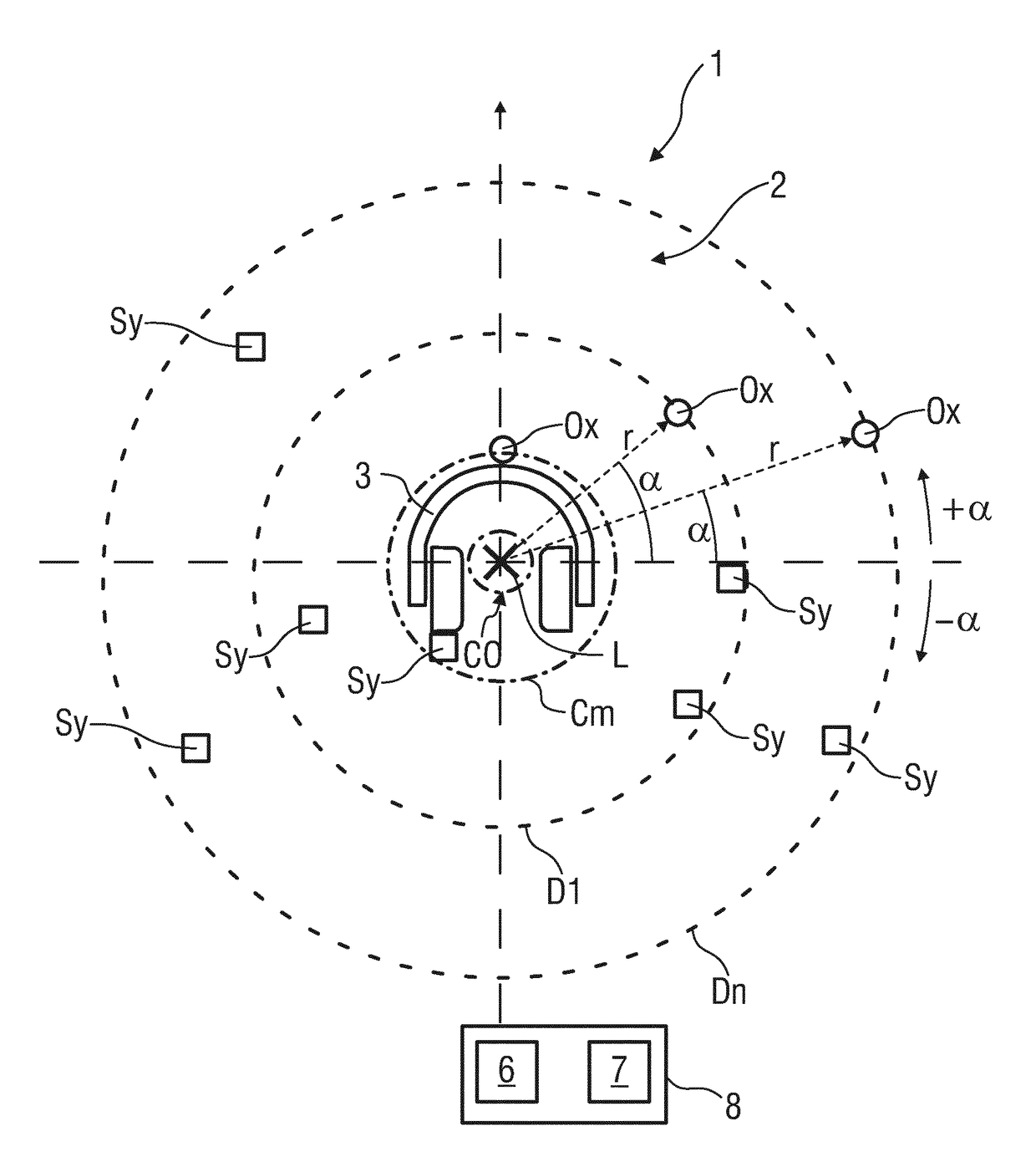 Arrangement and method for reproducing audio data of an acoustic scene