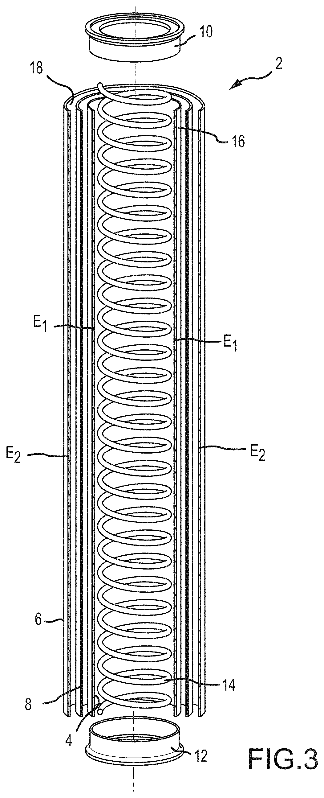 Flexible composite duct for the transport of cryogenic fuels and oxidizers