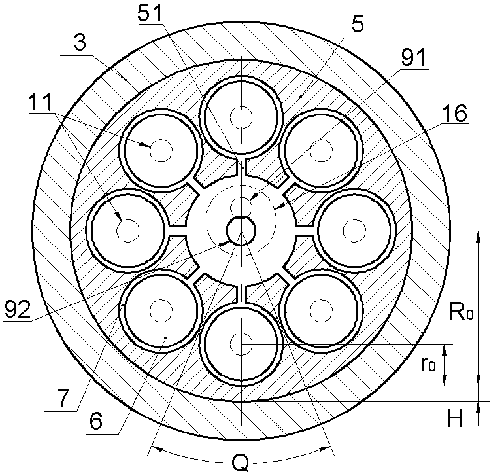 Self-monitoring conical ball bearing for generator