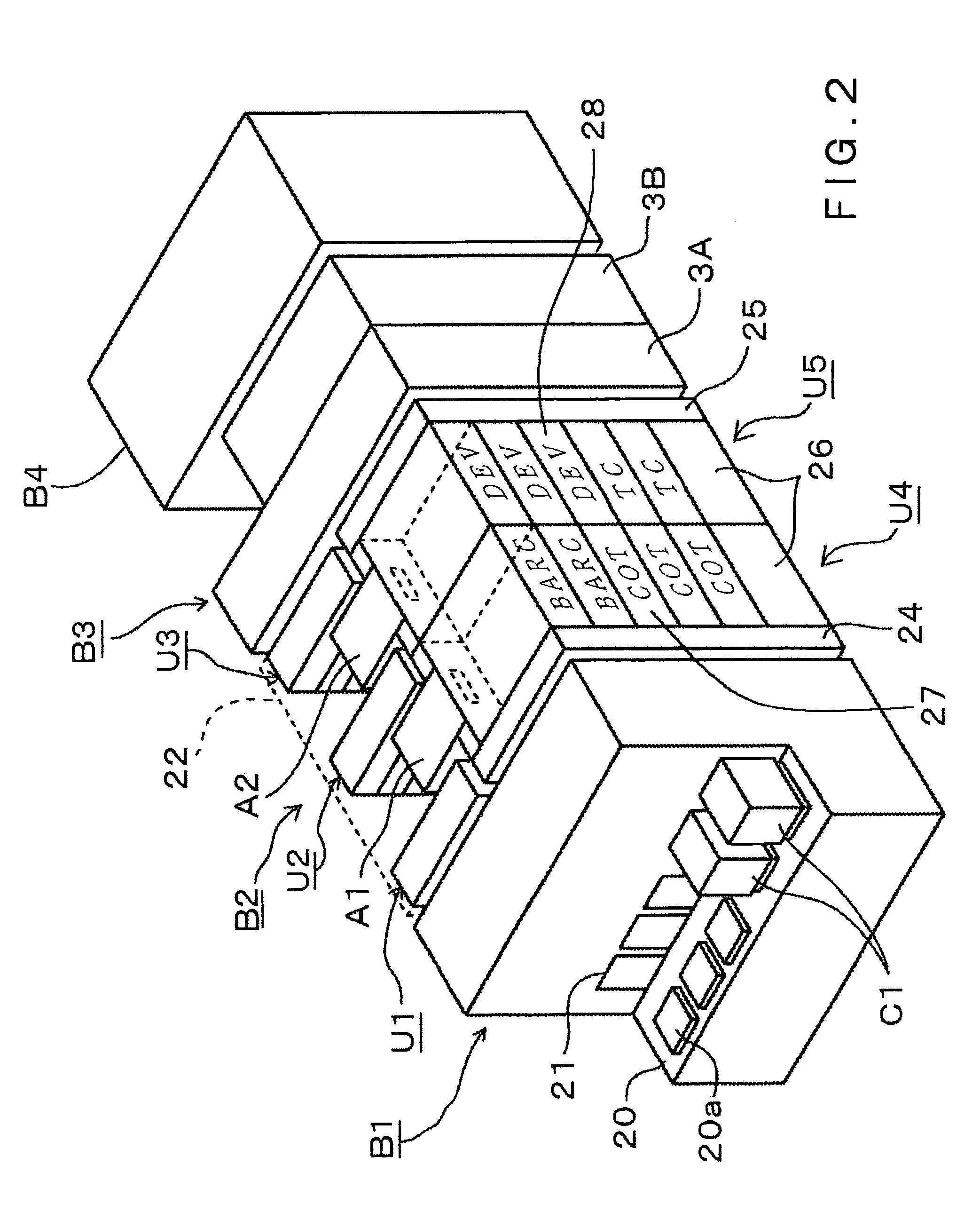 Substrate carrying apparatus, substrate carrying method, and coating and developing apparatus