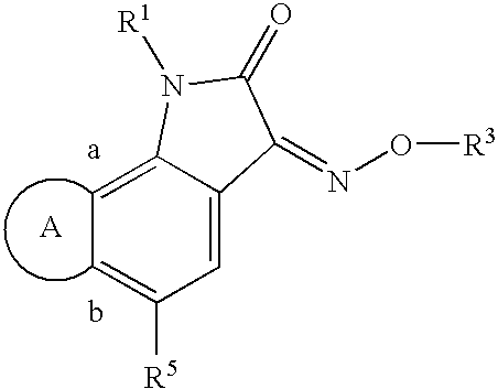 Indole-2,3-dione-3-oxime derivatives