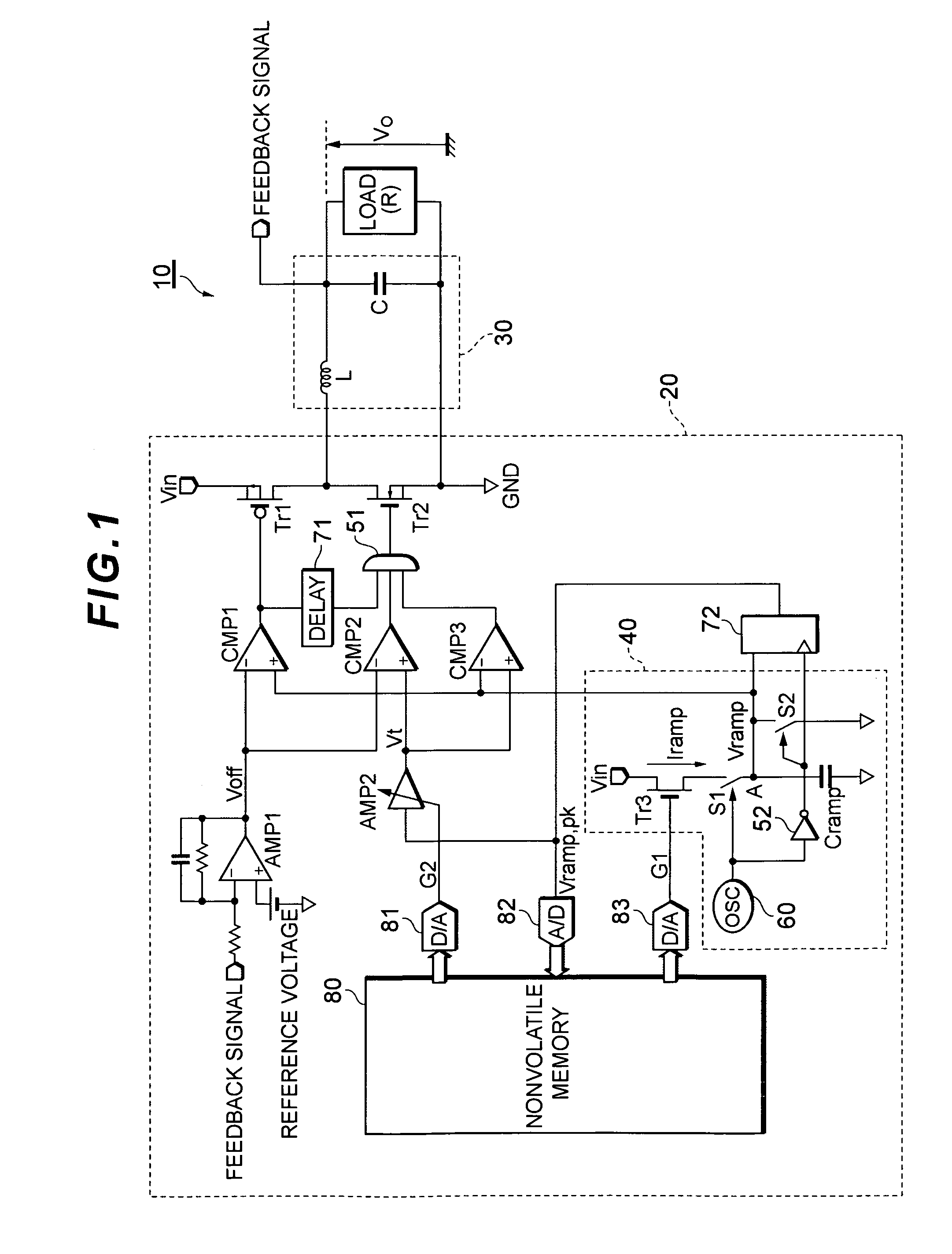 Synchronous rectifying DC-DC converter