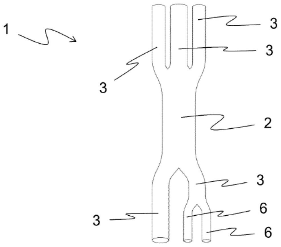 Braided structure, in particular stent, and method for braiding braided structure