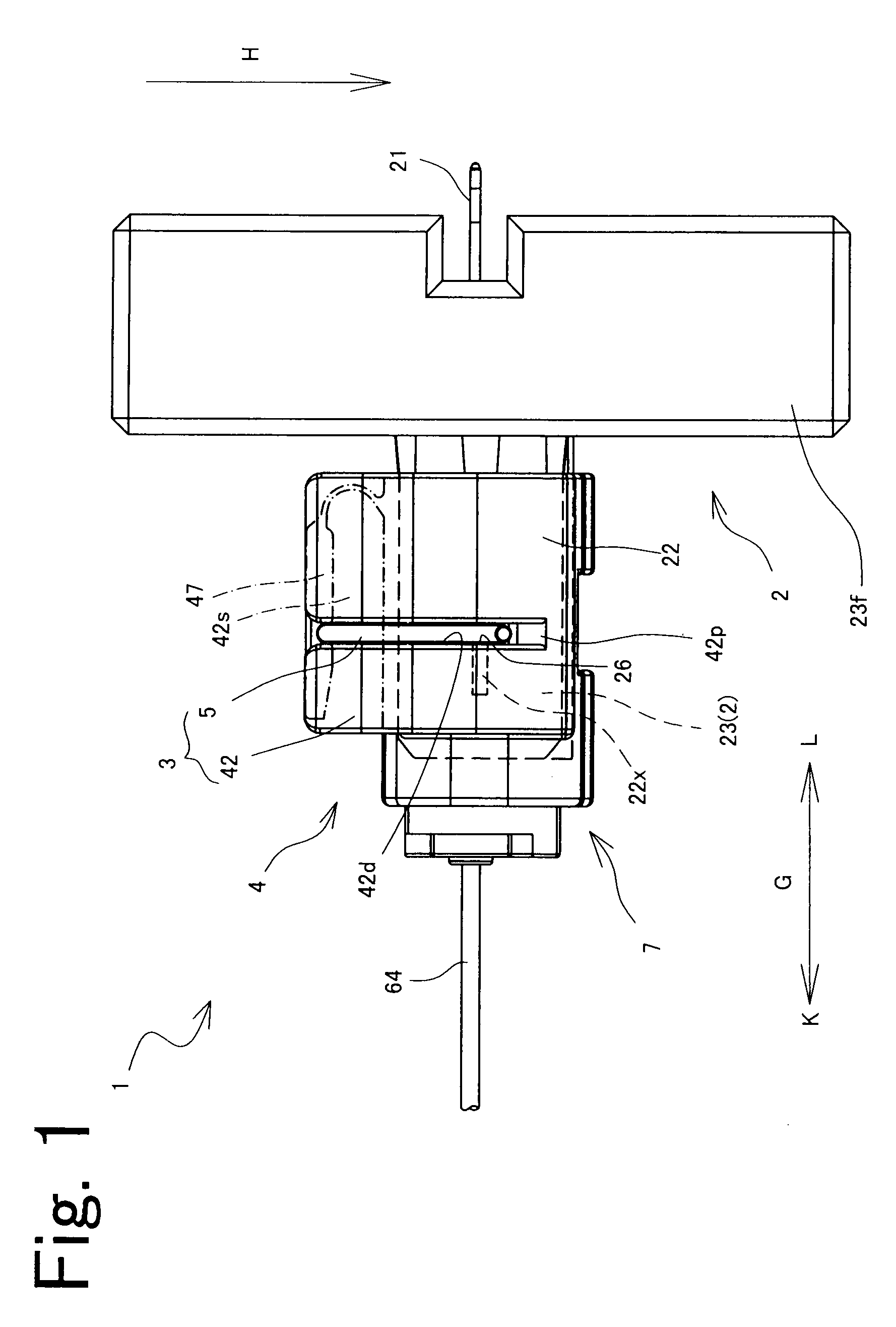 Latch-mountable connector housing, latch-mountable conector, and electric connecting device