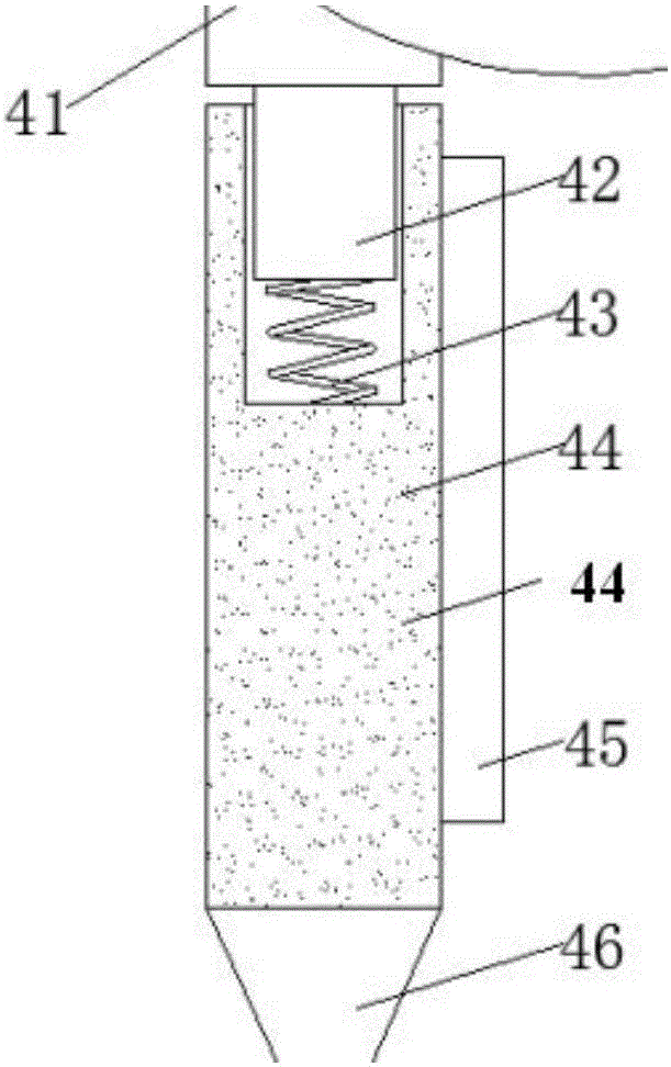 Electronic component fixing device capable of facilitating clamping