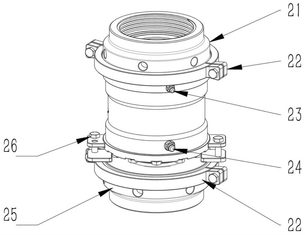 Wash pipe assembly with double-seal structure, wash pipe device, lubricating system and lubricating process