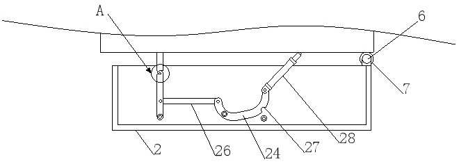 Material transporting device for building concrete construction