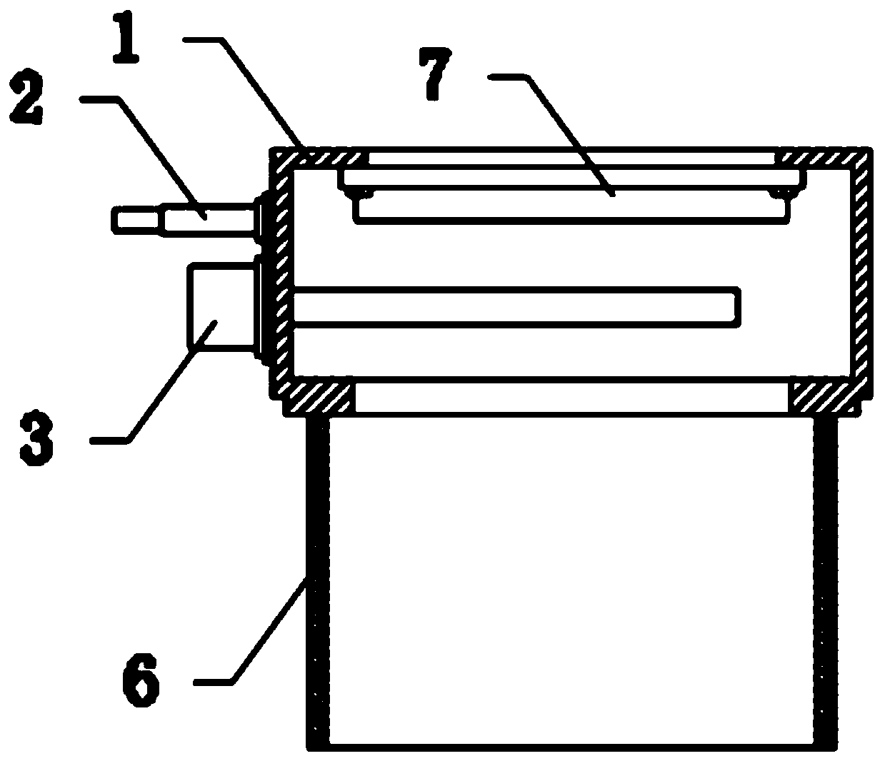 Device for isolating indoor and outdoor air and synchronously generating ions