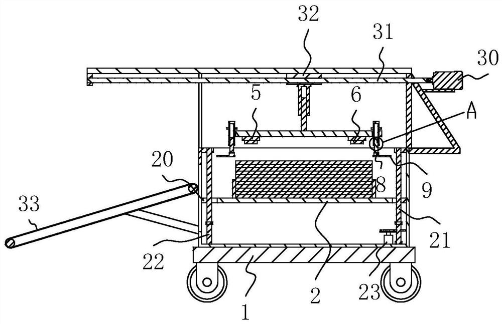 Semi-automatic corrugated beam guardrail plate mounting machine and working method thereof
