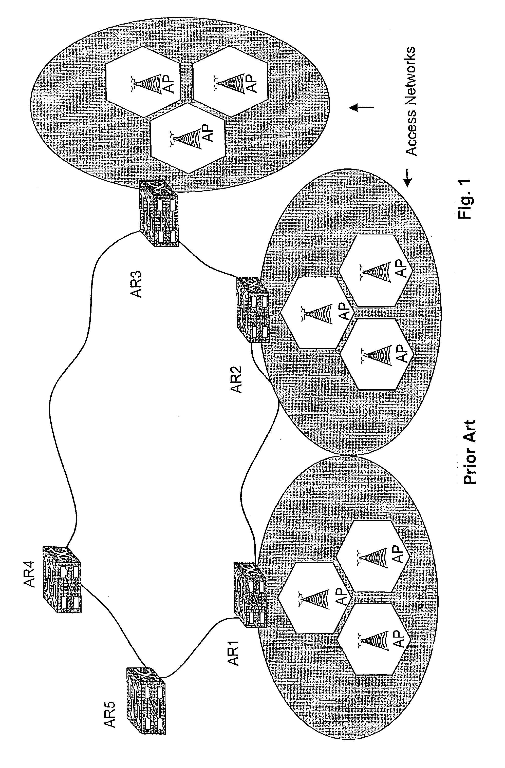 Apparatus and method for providing IP connectivity to mobile nodes during handover
