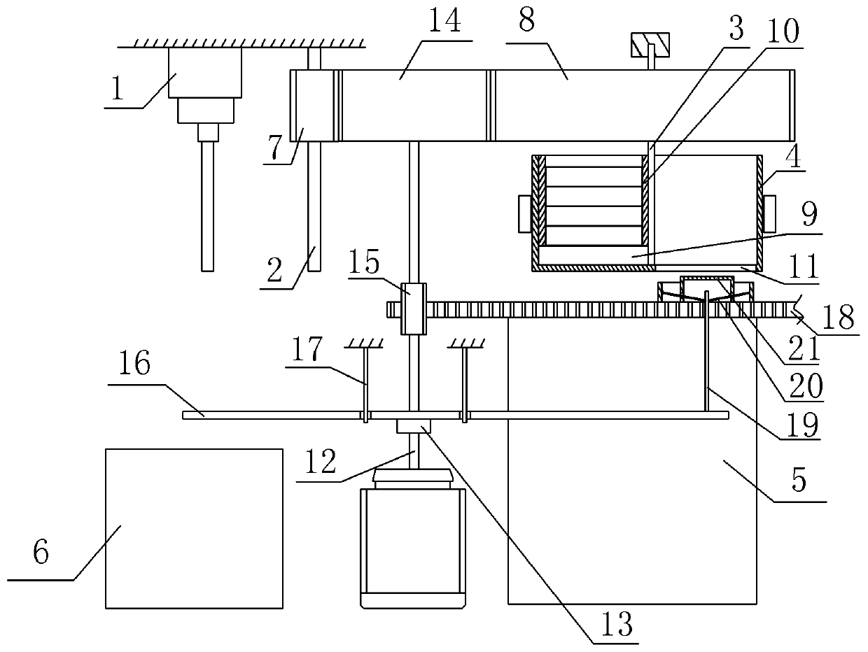 An oil seal processing device