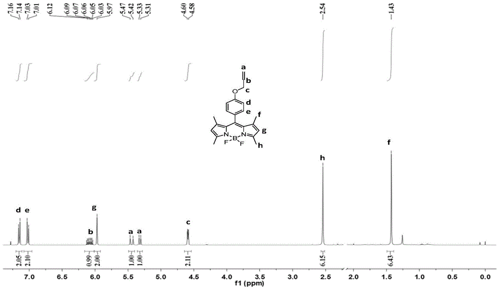 Pyrromethene-boron difluoride complex derivative and preparation method thereof