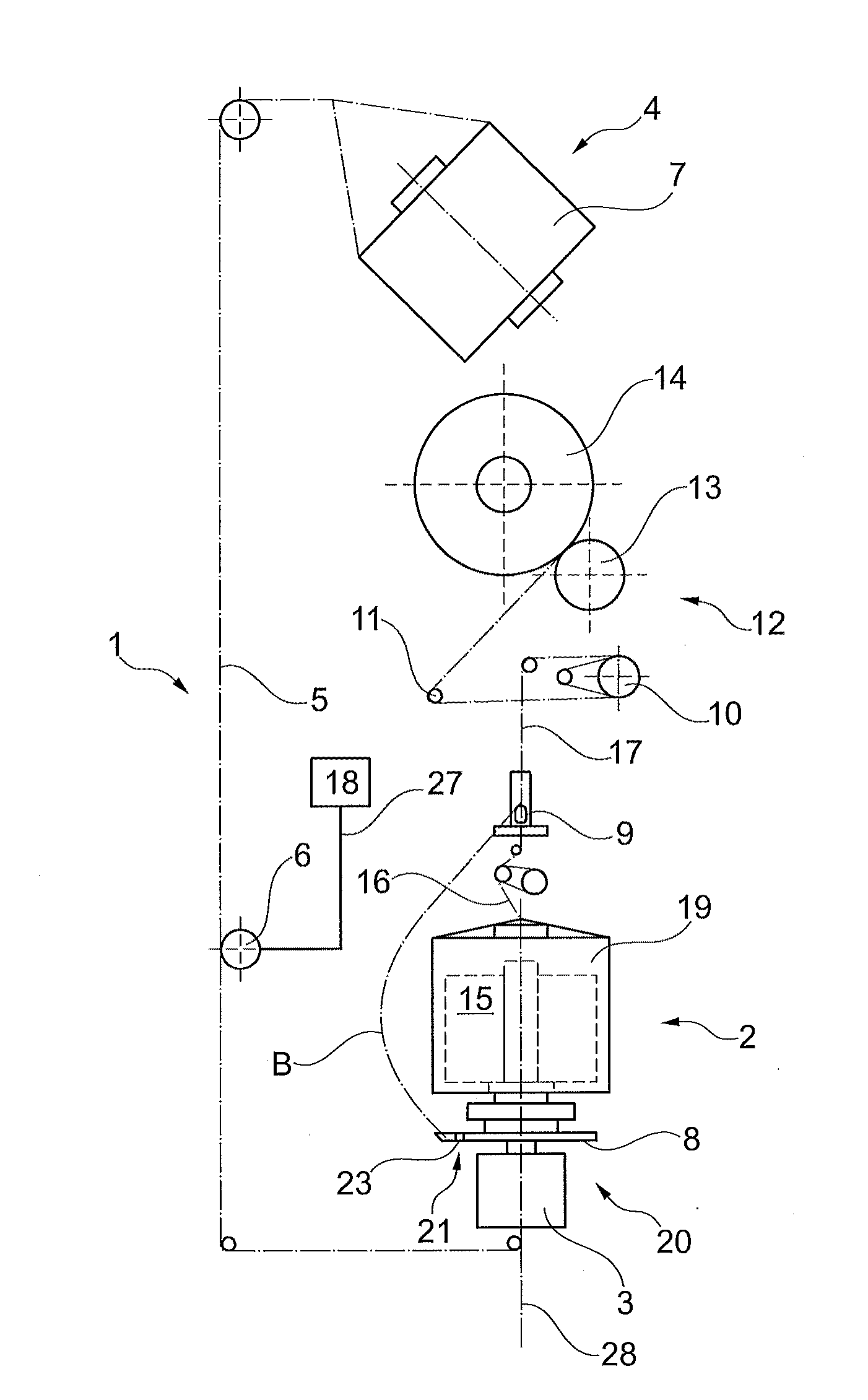 Method for operating a spindle of a two-for-one twisting or cabling machine and associated two-for-one twisting or cabling machine