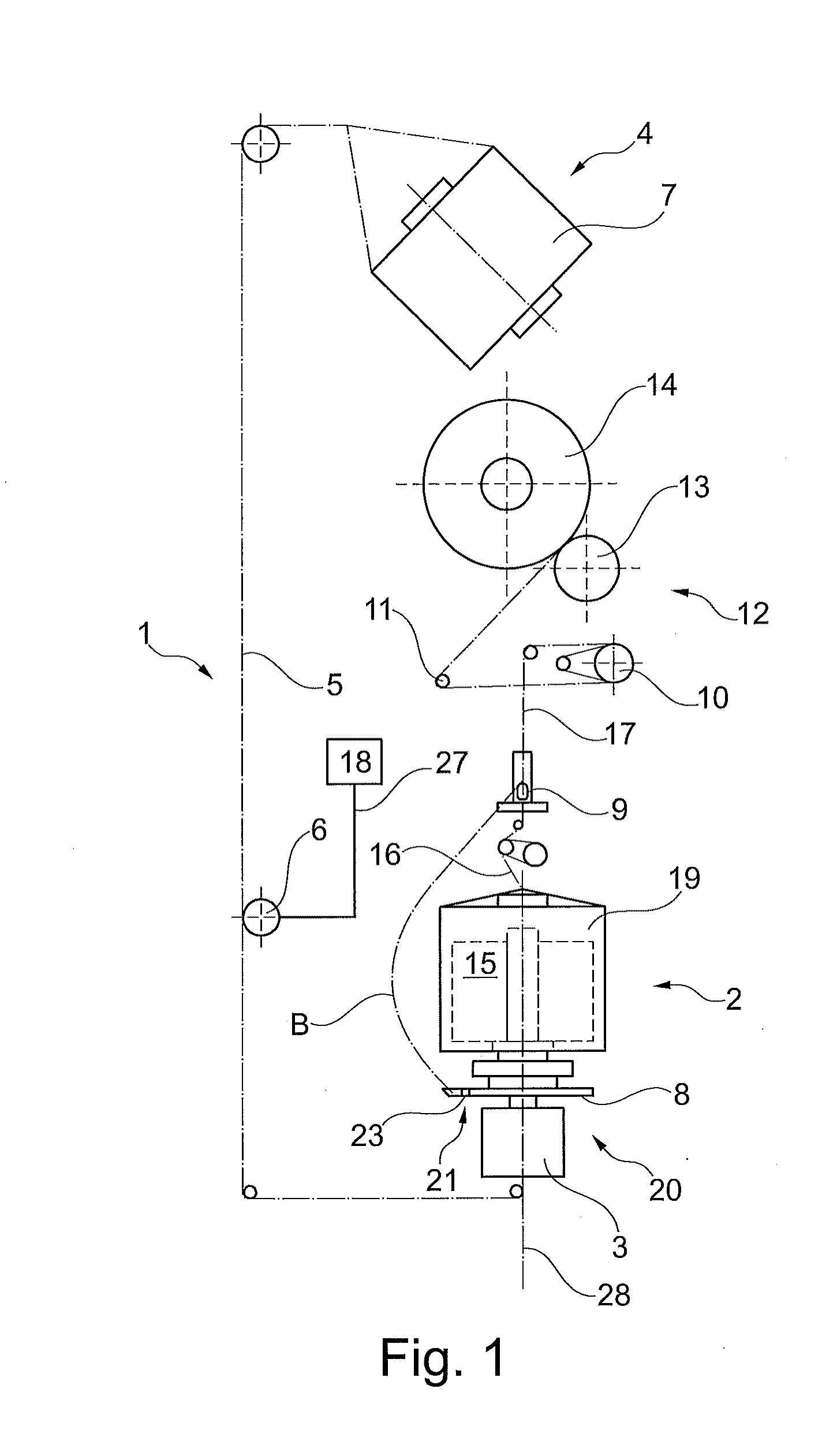 Method for operating a spindle of a two-for-one twisting or cabling machine and associated two-for-one twisting or cabling machine