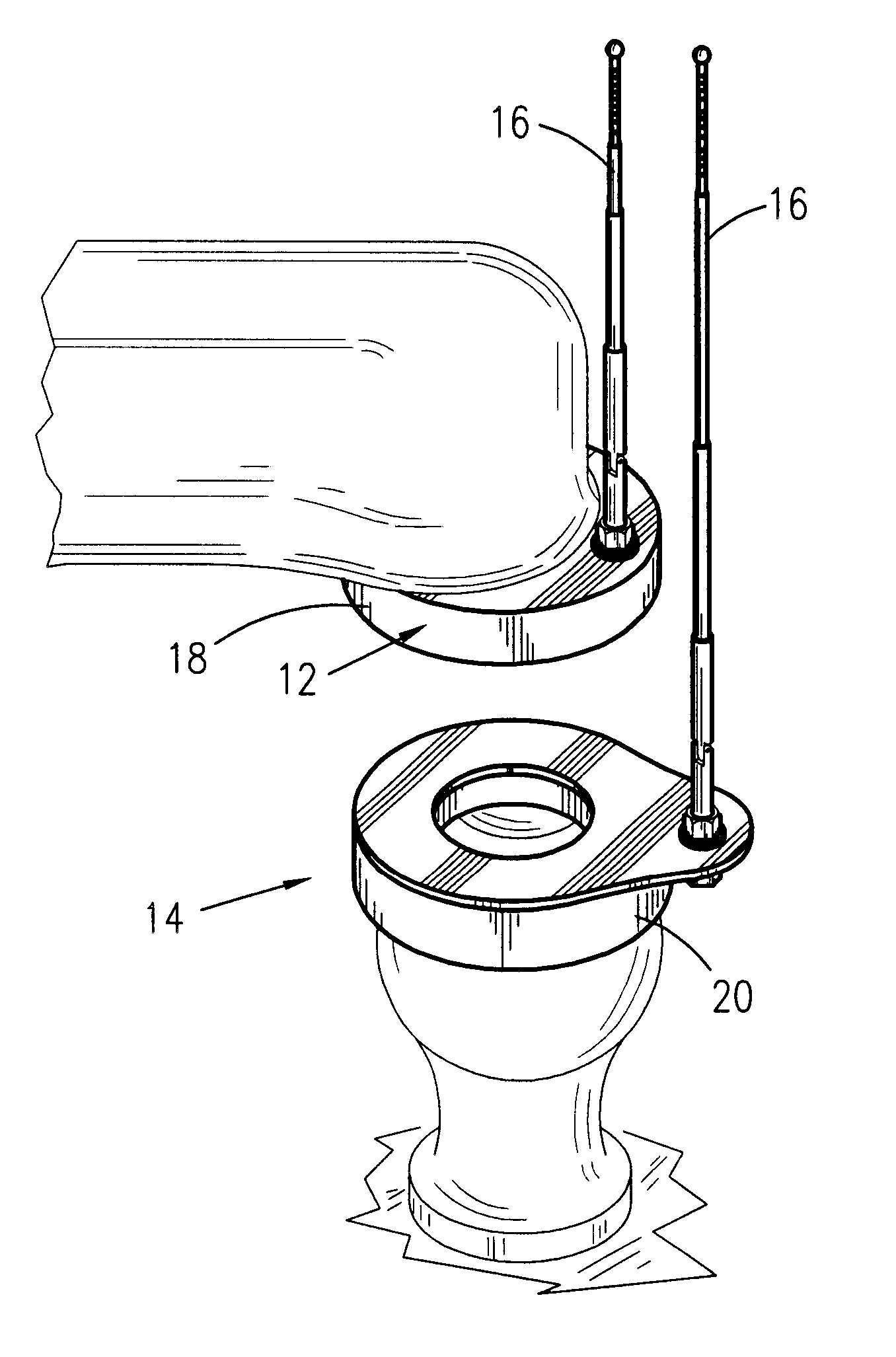 Magnetic, telescoping trailer hitch alignment device
