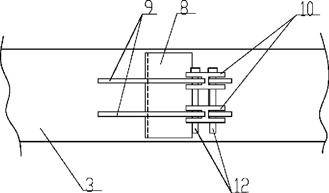 Wind-proof device used in inverted construction of large-size storage tanks and application method thereof