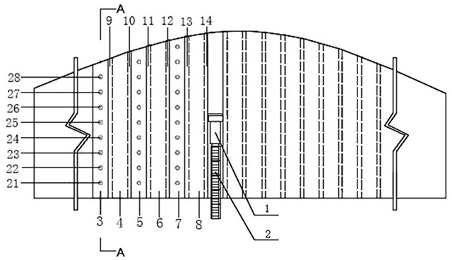 A continuous mining machine drilling type paste filling mining method for side-side coal