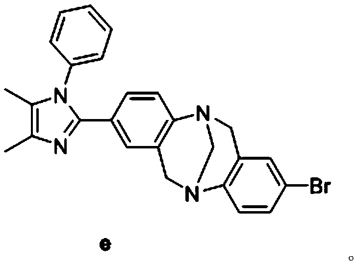 Novel Tr*ger's Base-imidazole derivatives and preparation method and application thereof