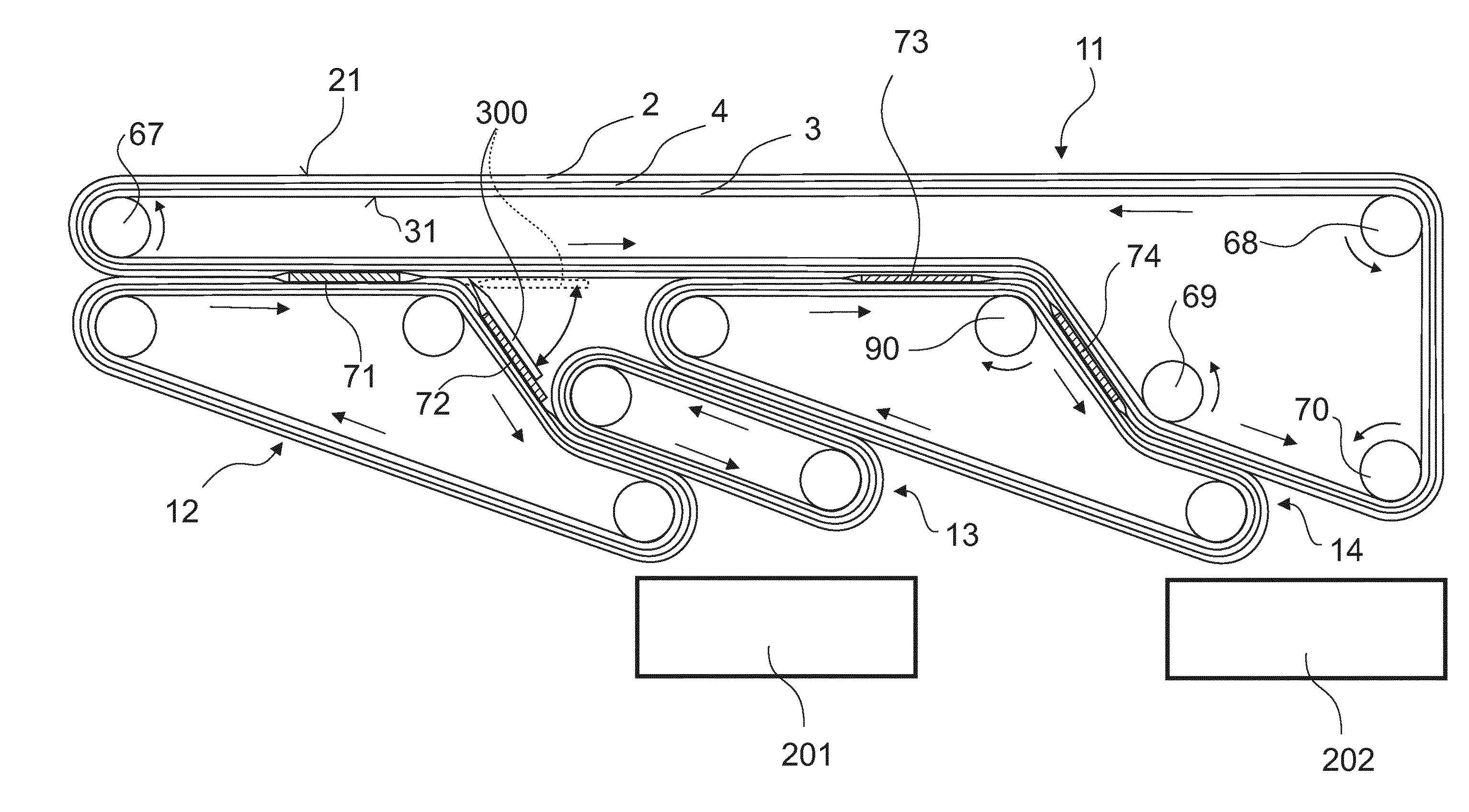 Abrasion-resistant belt