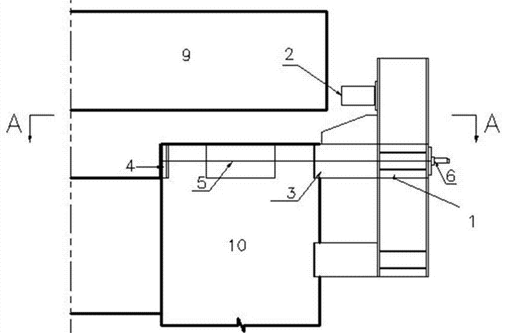 A circular prestressed anchoring reaction force correction device for horizontal correction of bridges