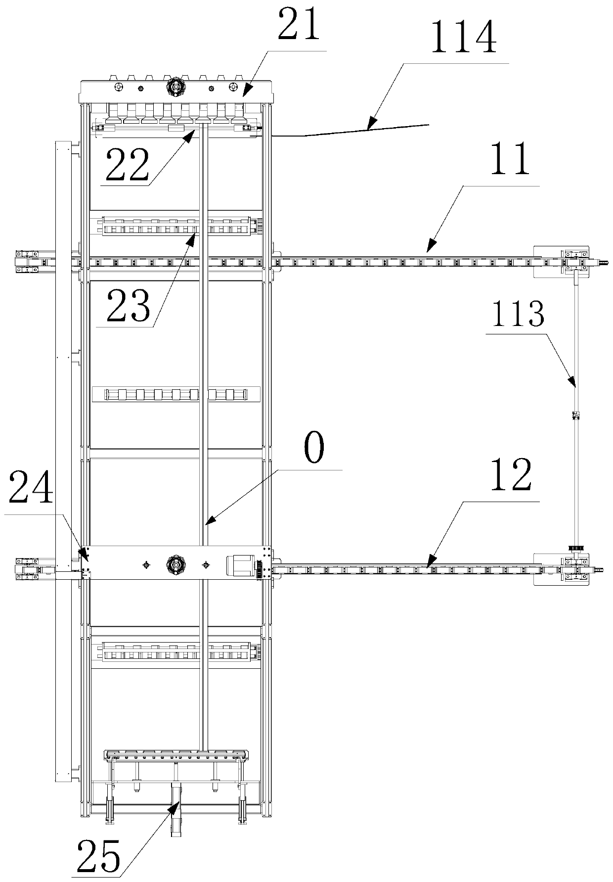 A profile automatic coating equipment and coating method thereof