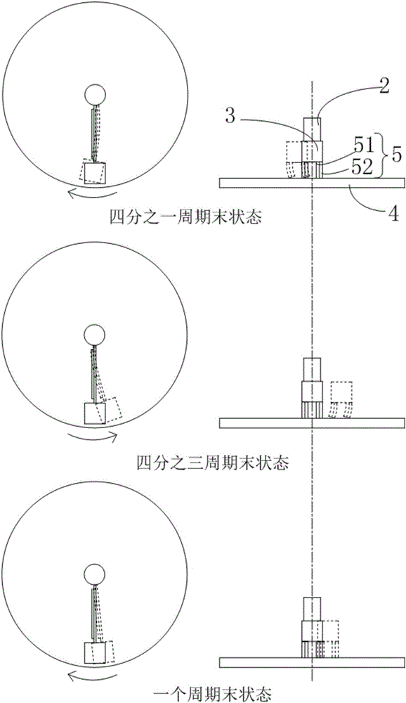 Stepping piezoelectric drive motor