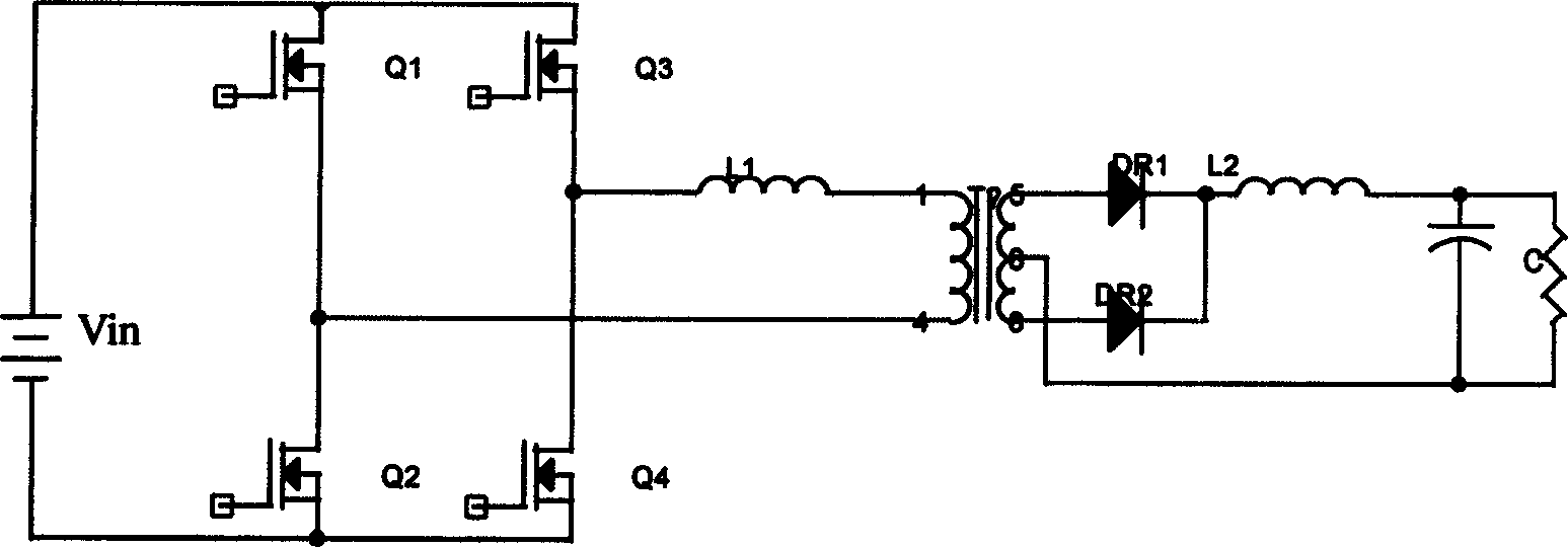 Intensified full-bridge phase-shift soft switch converter