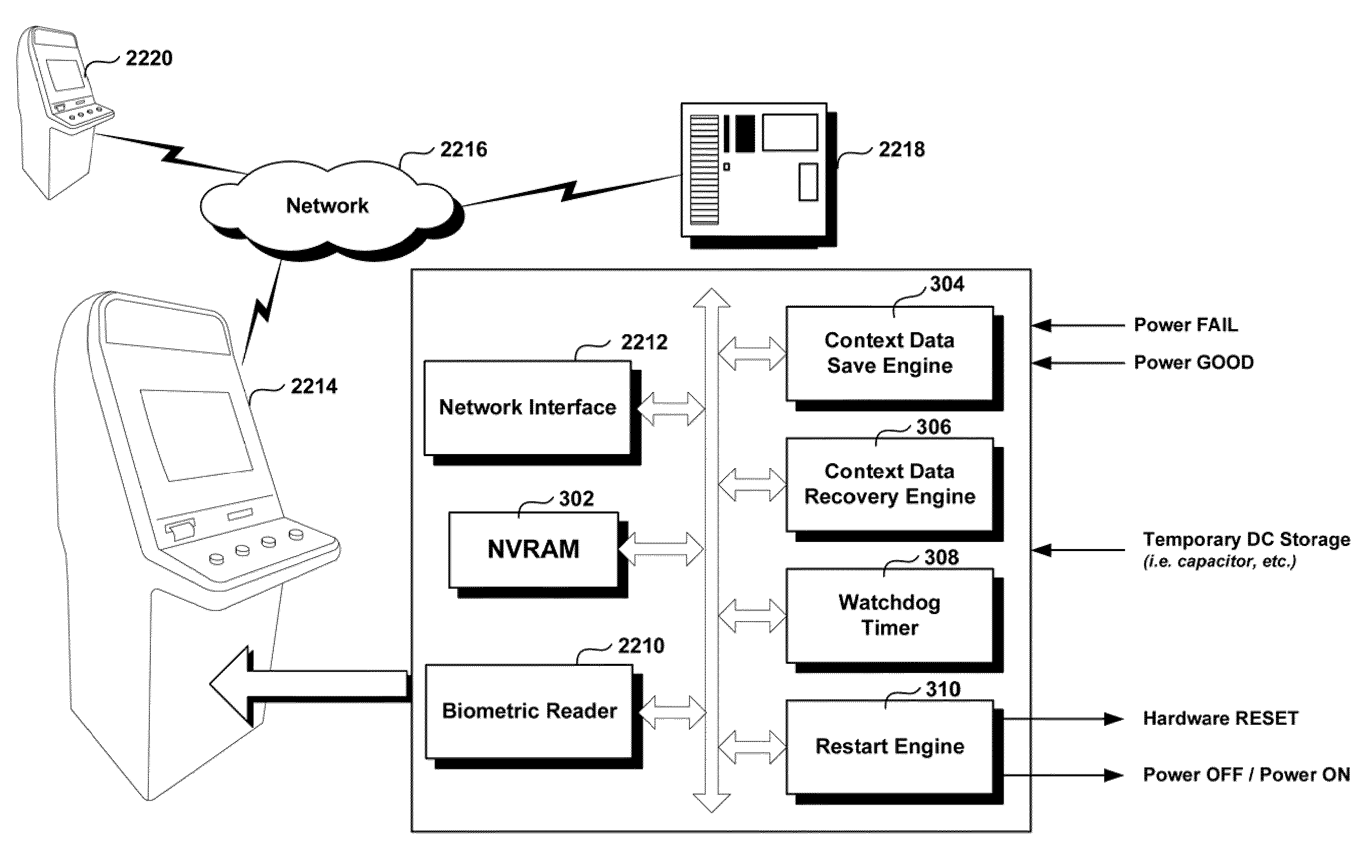 Gaming machine having game play suspension and resumption features using biometrically-based authentication and method of operating same