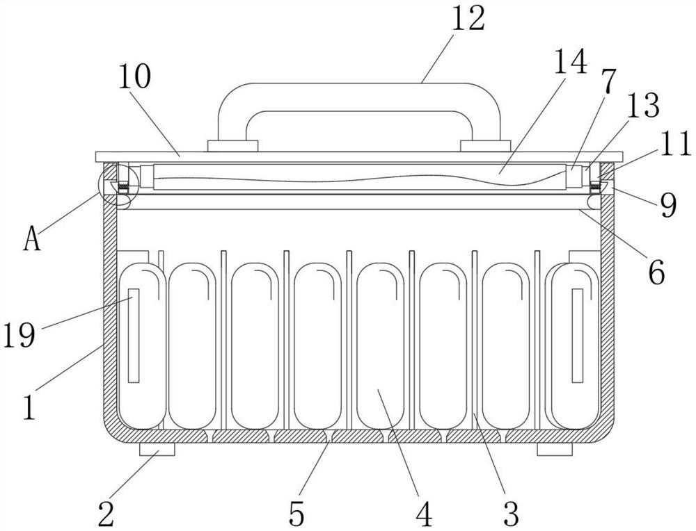 Anti-collision fruit fresh-keeping packaging box