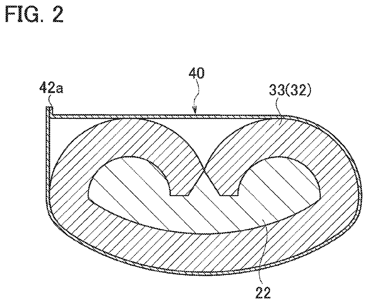 Cable with terminal and method of manufacturing the same