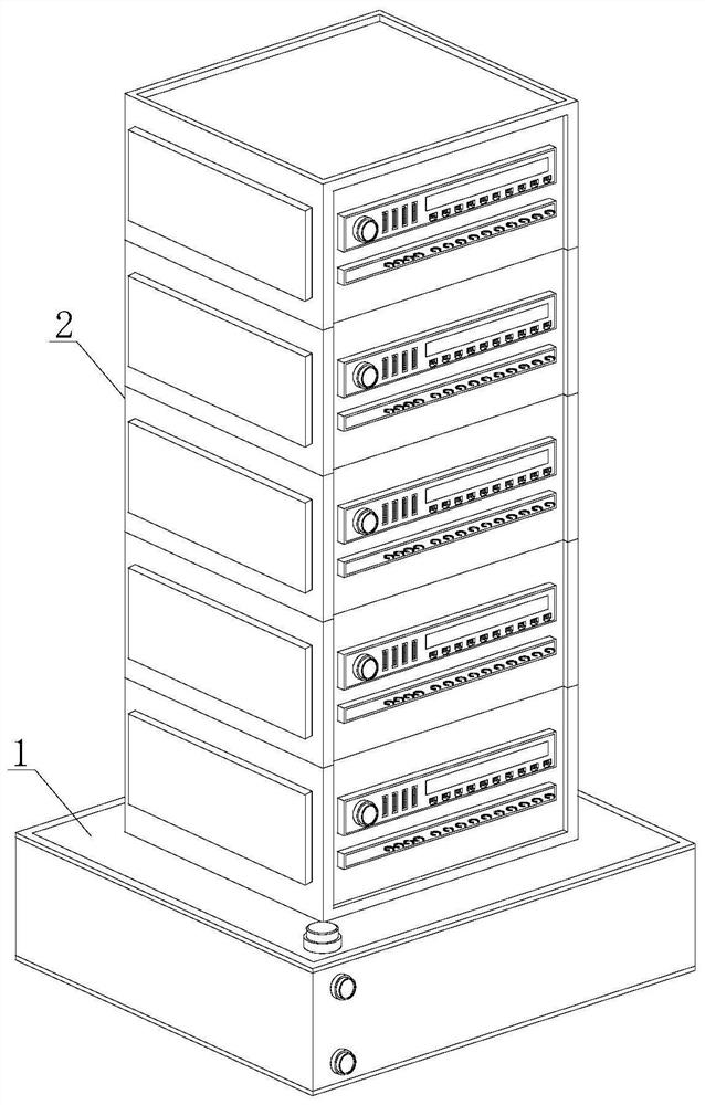 Local control cabinet capable of supplying power to multiple control cabinets