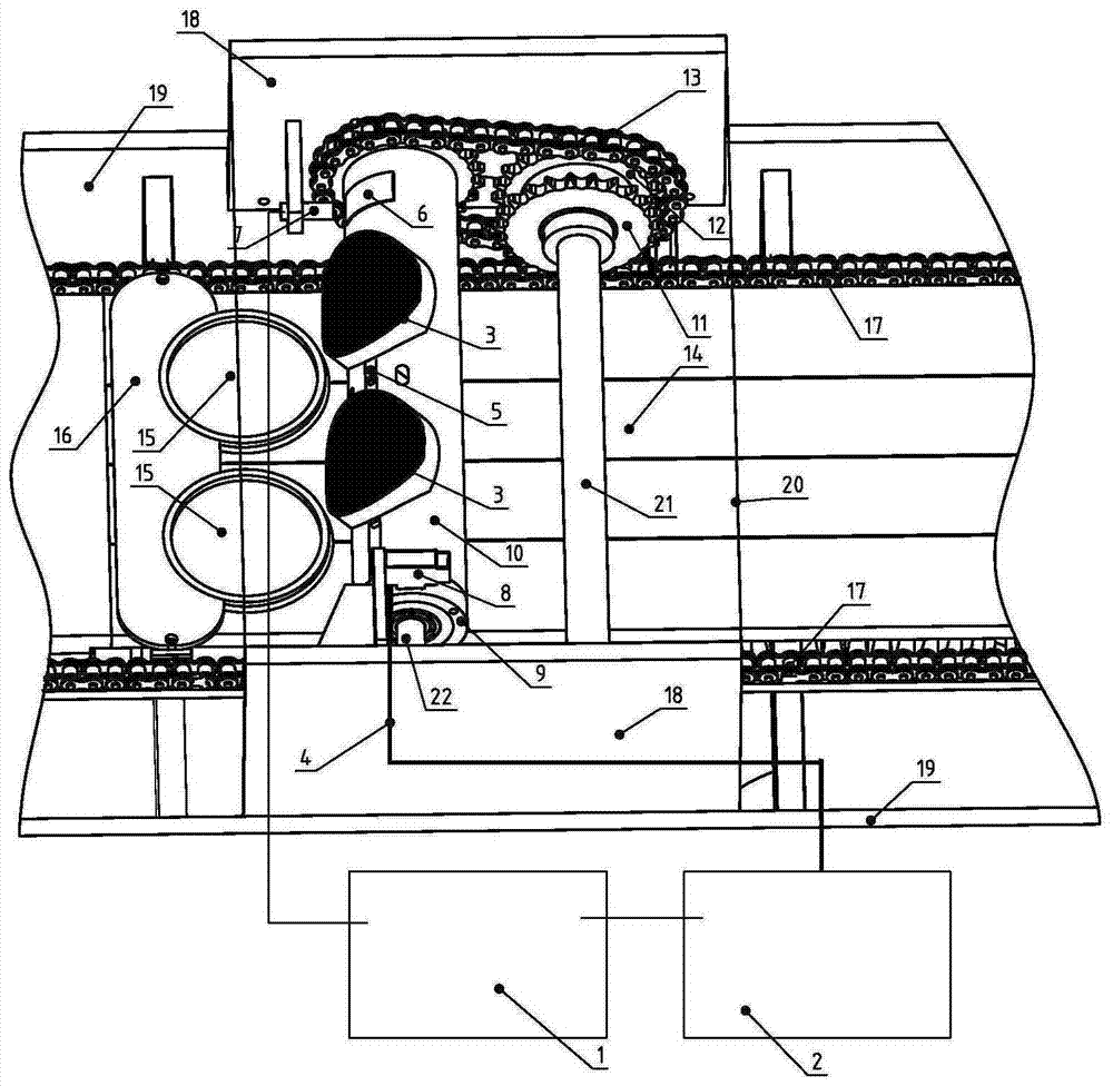 Corona device for flat stamping machine