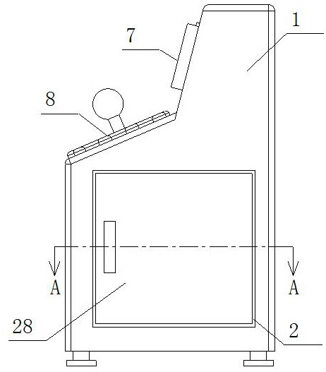 Coal mining machine electrical assembly detection test bench