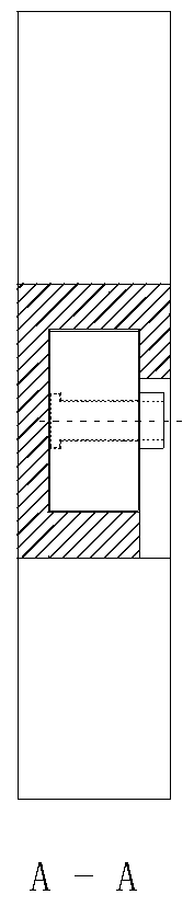 A cargo locking device with anti-shock of large lateral load
