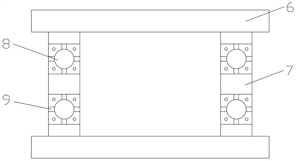 Hogging moment tensioning tool device